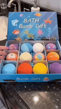 🔥Limited Time 49% Off✨ - 🛁2026 Natural Bath Bombs for Kids with Mega Bubbles & Surprise Inside 🥚